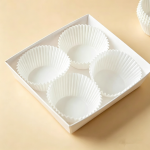Xandory Cupcake Muffin Liners, Grease-Proof  Paper Baking Cups 100 Count- White